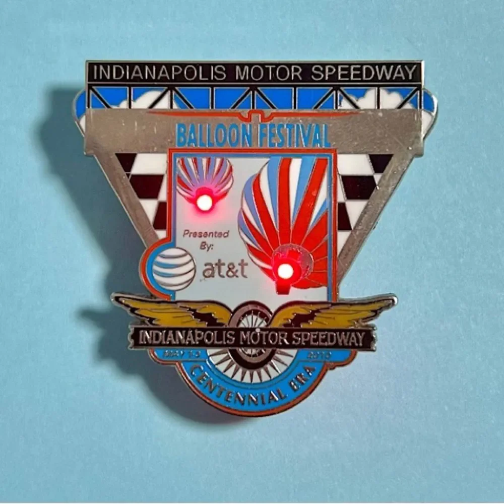 2010 Indy 500 Centennial ,Balloon Festival blinking Ltd edition/2300 pin